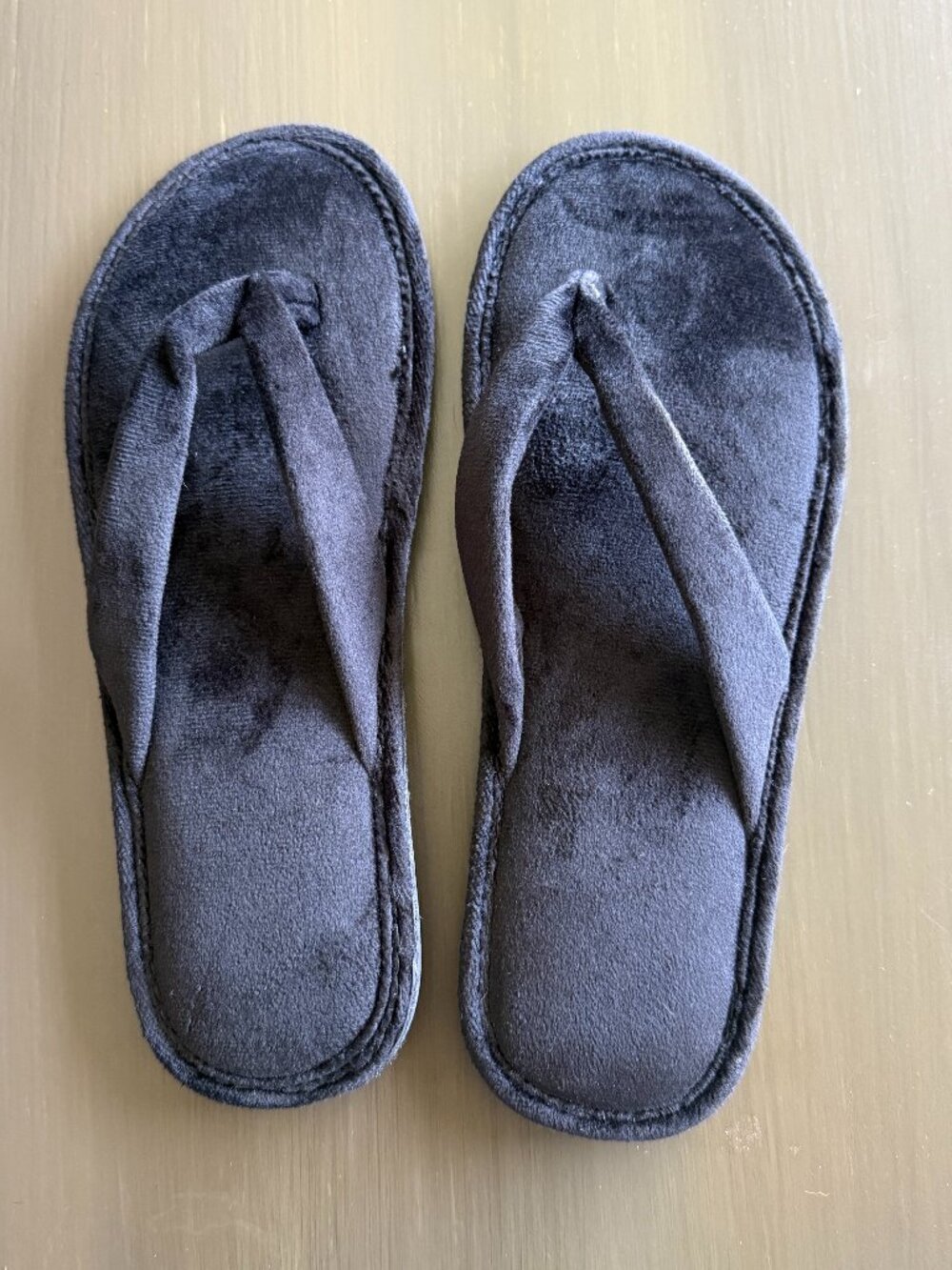 Black Slipper Sandals New w/o Tags
